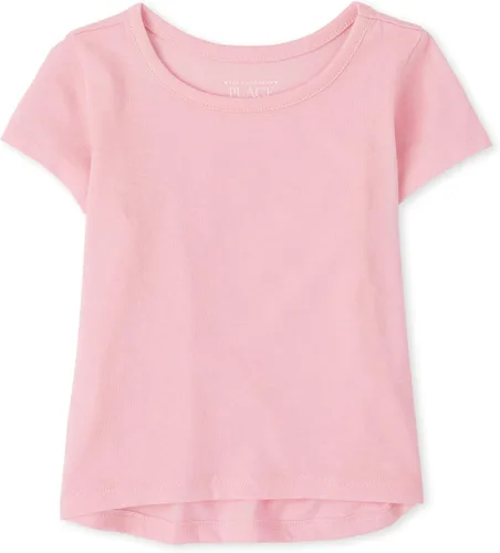 Miniatura 10 de The Children's Place Camiseta básica de capas para bebés y niñas pequeñas