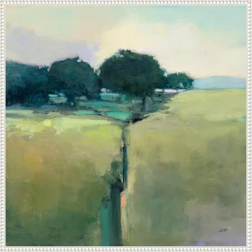 Miniatura 16 de Amanti Art Lienzo enmarcado para pared, 16 x 16 pulgadas, prado escénico de Julia Purinton, lienzo enmarcado para pared, obras de arte de paisajes