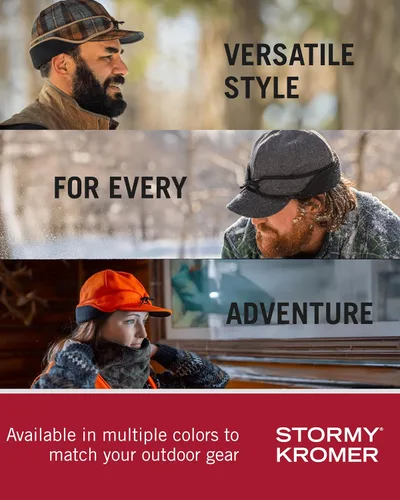 Miniatura 4 de Stormy Kromer Rancher Cap - Gorro de lana Thinsulate de invierno con orejeras de forro polar