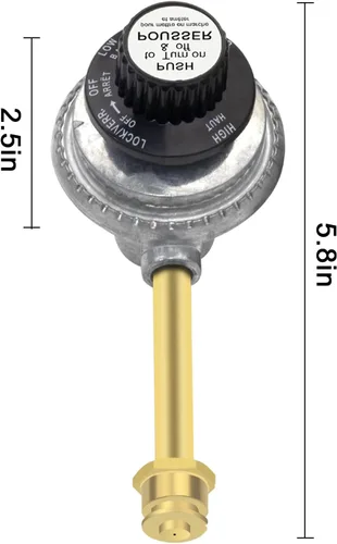 Miniatura 4 de 29102349 29103224A Reemplazo de la válvula de control del regulador para Charbroil Grill2Go X200 Tru-Infrarrojo 2012 Válvula reguladora Parrilla