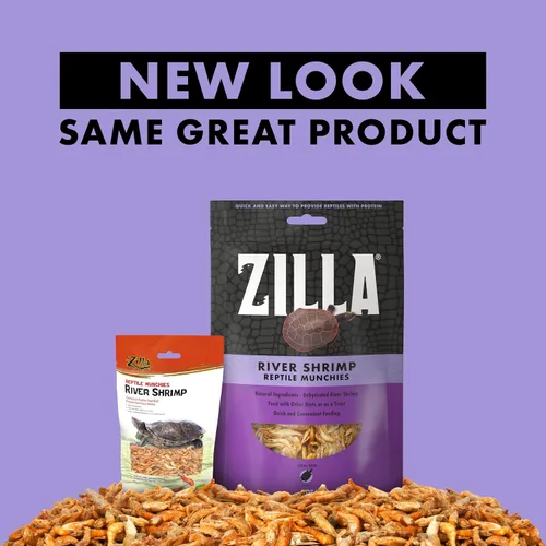 Miniatura 8 de Zilla Reptile Food Munchies - Camarones de río para tortugas, salamandras, ajolotes y peces tropicales grandes, 2 onzas