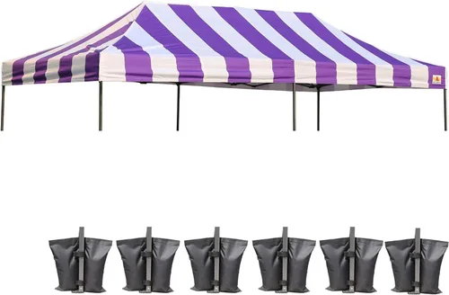 Miniatura 59 de ABCCANOPY - Toldo de repuesto para carpa desplegable (10x10 pies, beige)