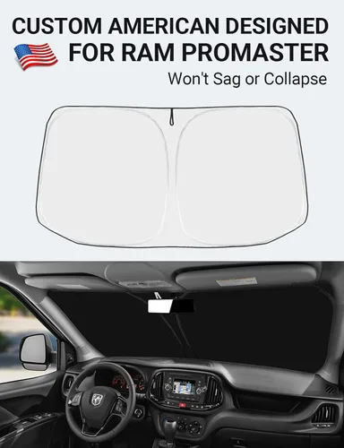 Miniatura 597 de Proadsy Parasol plegable para parabrisas delantero 2026, ajuste personalizado, accesorios para CRV SUV LX EX EX-L EX-L Navi Touring 2017-2022