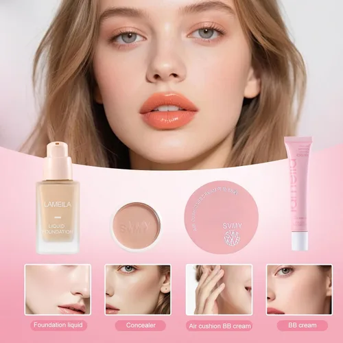 Miniatura 4 de Kit de maquillaje, juego de maquillaje, kit de maquillaje todo en uno de 25 piezas para mujeres y adolescentes, juegos de maquillaje para mujeres