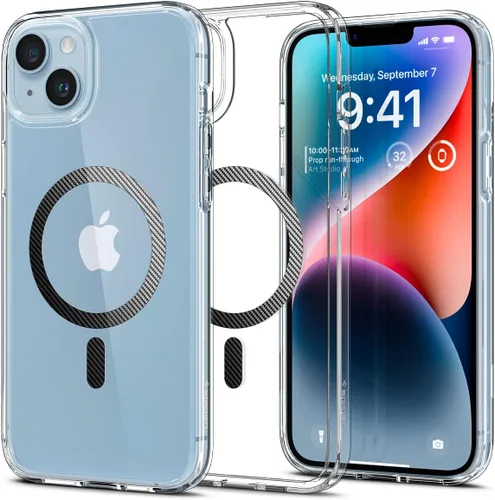 Miniatura 65 de Spigen Funda para iPhone 13 Mini, ultra híbrida MagFit [antiamarilleo] [compatible con Magsafe] - Transparente