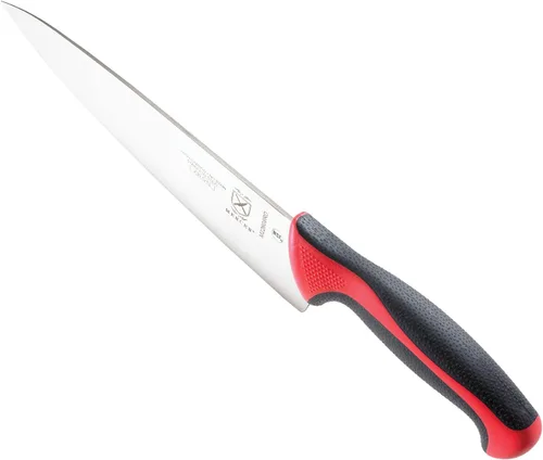 Miniatura 2 de Mercer Culinary Millennia Colors - Juego de 5 tableros magnéticos con asas rojas, madera de caucho Rojo