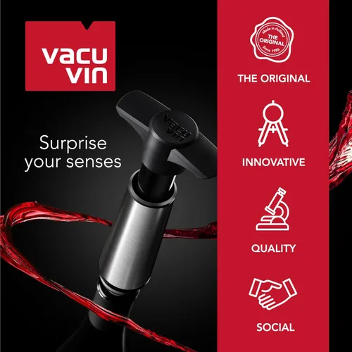 Miniatura 5 de Vacu Vin Enfriador de cerveza activo - Funda enfriadora de cerveza y bebidas (0,3-0,5 l) - Enfría rápidamente las bebidas y las mantiene frías
