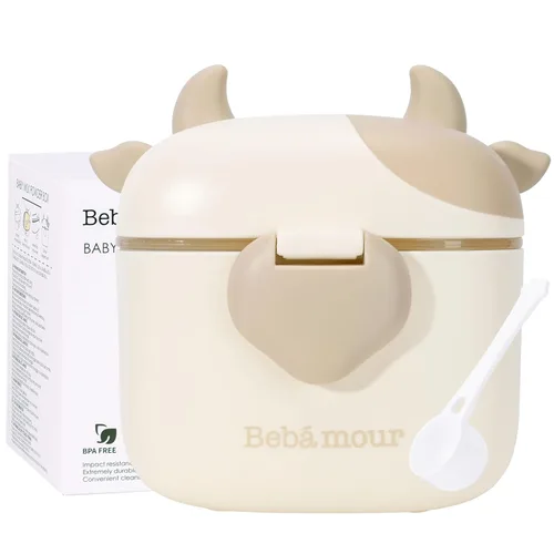 Miniatura 12 de Bebamour Dosificador de Fórmula para Bebés Para Llevar, Contenedor de Fórmula para Viajar, Porta Fórmula para Viajes, Contenedor para Almacenar