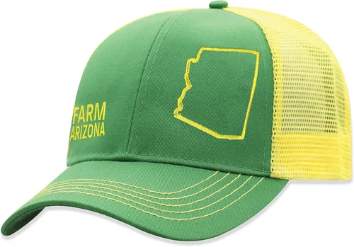Miniatura 31 de John Deere Gorra de béisbol con logotipo y malla trasera con contraste, para hombre