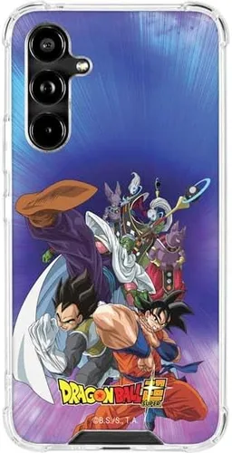 Miniatura 14 de Skinit Funda transparente compatible con Galaxy A54 5G – Diseño oficial de Dragon Ball Super Goku Vegeta Super Ball Azul - DBZSPR02