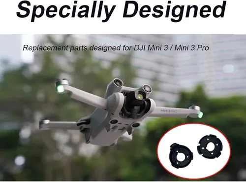 Miniatura 4 de Amortiguador de goma cardán para DJI Mini 3 Pro/Mini 3 Amortiguación de choque Gimbal Cámara Reparación Piezas de Repuesto