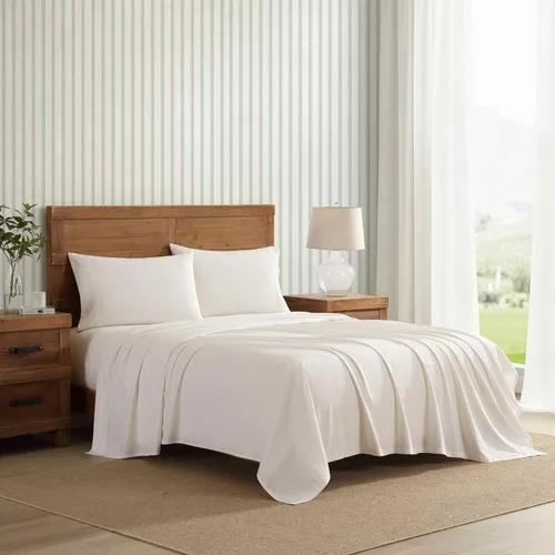 Miniatura 55 de Laura Ashley - Sábanas King, Juego de Ropa de Cama de Percal de Algodón, Ligero y Transpirable para el Hogar (Emogene Naranja Quemado, King)