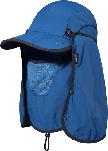Miniatura 13 de GADIEMKENSD Sombrero de pesca plegable UPF 50+ 360 para exteriores