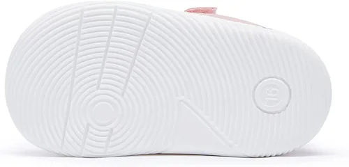 Miniatura 4 de BMCiTYBM Zapatos para caminar de malla transpirable para bebés, niños y niñas, ligeros, antideslizantes, para primeros pasos, 6, 9, 12, 18, 24 meses