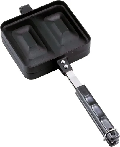 Miniatura 9 de Shimomura Planning 37547 - Sartén para panqueques de huevo frito, fabricada en Japón, para fuego directo, 3.1 pulgadas (3.1 in), divisores, 4