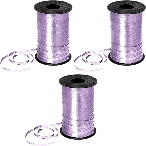 Miniatura 52 de PMU Tira de cinta rizadora negra de 500 yardas x 3/16 pulgadas para envolver regalos, decoración de cumpleaños, celebraciones, fiestas, accesorios