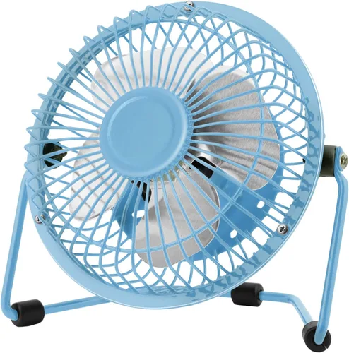 Chchmu Ventilador USB de 6 pulgadas, mini ventilador de mesa USB de escritorio, ventilador de refrigeración de escritorio portátil alimentado por
