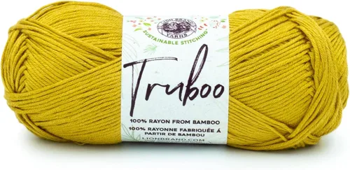Miniatura 62 de (1 Madeja) Lion Brand Yarn Truboo Yarn, Aguamarina
