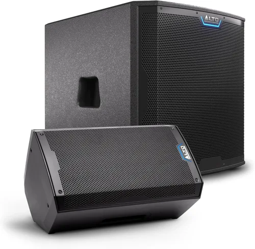 Miniatura 20 de ALTO TS410 2000 W 10" Altavoz PA amplificado con mezclador de 3 canales, transmisión Bluetooth, vinculación de altavoces inalámbricos, aplicación DSP
