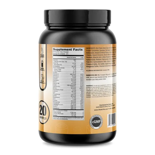 Miniatura 2 de Complete MR Recipiente de 1 galón, 20 porciones, batido de reemplazo de comidas con proteínas, carbohidratos, fibra y vitaminas