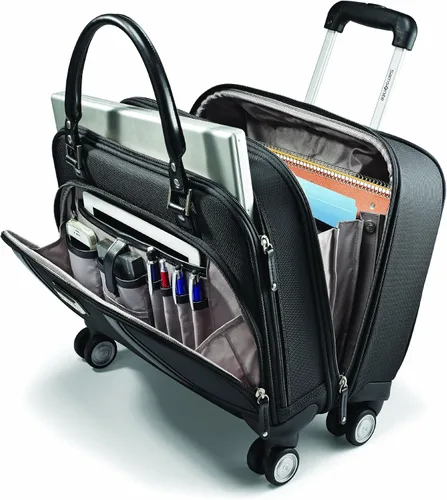 Miniatura 4 de Samsonite equipaje con ruedas estilo oficina para mujer, Negro), 57475-1041