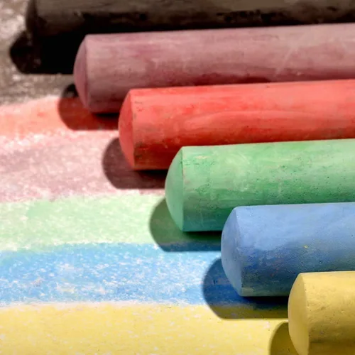 Miniatura 4 de feela Tiza para acera, paquete de 144 unidades, 18 colores, juego de tizas para acera para niños, a granel, ideal para niños y familia, pintura