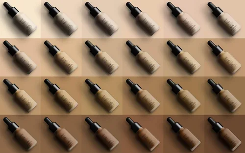 Miniatura 9 de NYX PROFESSIONAL MAKEUP Total Control Drop Foundation - Base de maquillaje color moca, marrón claro