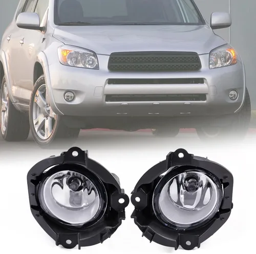 PIT66 Luces antiniebla para parachoques delantero, compatibles con Toyota Rav-4 2006 2007 2008, luces antiniebla, montaje del lado del conductor y