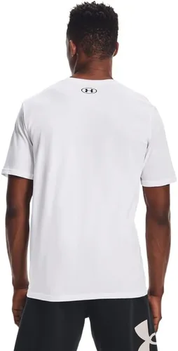 Miniatura 2 de Under Armour Camiseta deportiva de manga corta para hombre, con estampado en el lado izquierdo del pecho