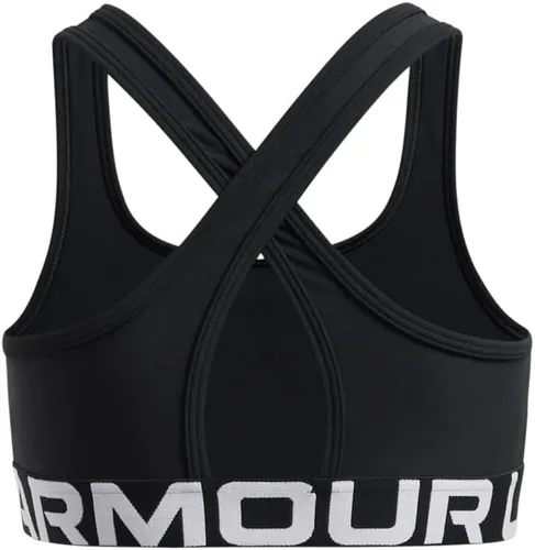 Miniatura 5 de Under Armour Sujetador deportivo de impacto medio con espalda cruzada para niñas