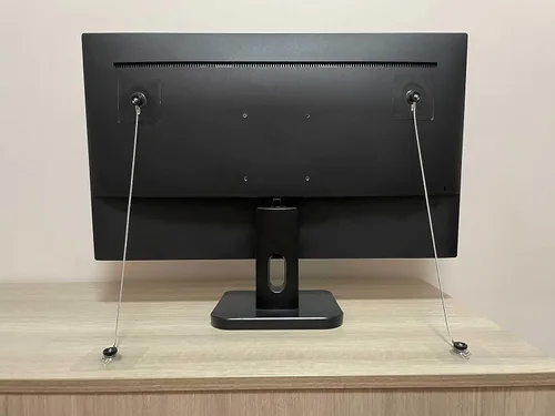 Miniatura 2 de Correas de Muebles de Acero Inoxidable de 18 Pulgadas para Protección de Bebés, Anclajes de Muebles Sin Taladro Correas Antisísmicas, Previenen