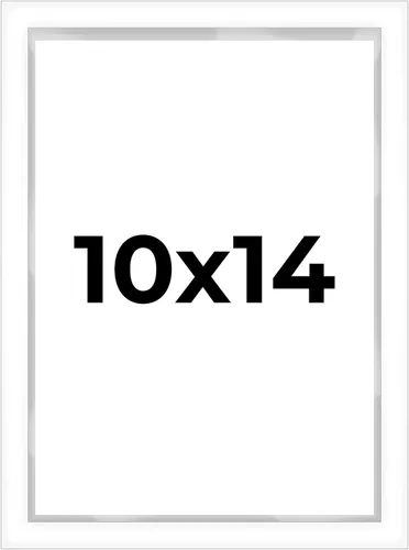 Miniatura 126 de Caja de sombra de 10 x 24 pulgadas, marco blanco contemporáneo – Tamaño interior 10 x 24 x 1 pulgada de profundidad – El marco blanco está hecho