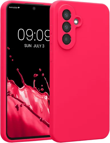 Miniatura 194 de kwmobile Funda compatible con Samsung Galaxy A13 4G - Funda delgada de silicona TPU - Acabado suave al tacto - Amarillo radiante