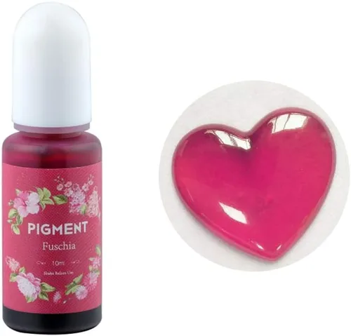 Miniatura 33 de Mezcla de resina epoxi UV de 0.3 fl oz, pigmento líquido, pigmento de resina colorante, secado rápido, manualidades, herramientas de fabricación