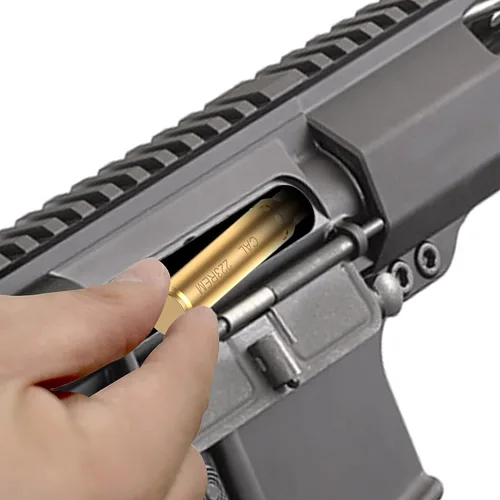 Miniatura 4 de Tipfun - Calibrador de mira, calibre 223, 5.56 mm / 300 Win Mag / 22LR / 9 mm / 6.5 Grendel /.338 Lapua / 30-30 Punto rojo
