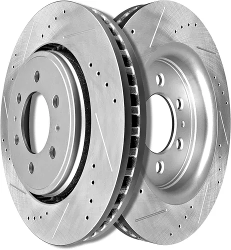 Miniatura 20 de SCITOO Kits de rotores de freno de disco trasero para Jeep Grand Cherokee 1999-2004