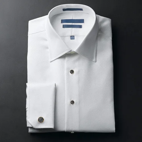Miniatura 2 de UJOY Juego de gemelos y tachuelas de nácar para hombre, caja de presentación, piezas de vestido de negocios para fiesta de boda, Metal