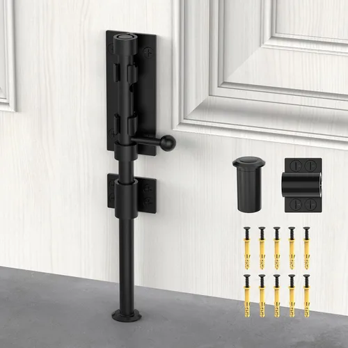Miniatura 11 de Pestillo de Cerrojo de Barril, Cerradura de Puerta con Perno Deslizante, Herrajes para Cerraduras de Puerta con Pestillo, 7.7 Pulgadas, Resistente