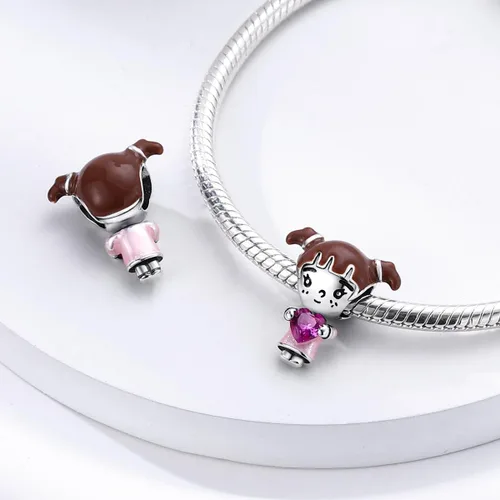 Miniatura 51 de Hapour Dijes de plata de ley 925 para pulseras, collar, joyería europea, colgante de cuentas para mujeres y madres