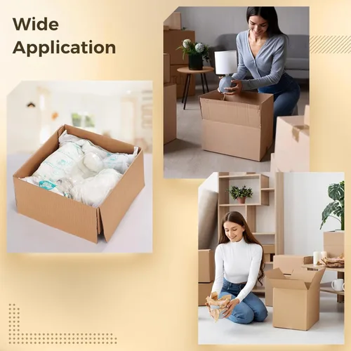 Miniatura 4 de Bolsas de espuma para envío, 8 unidades de 20 x 24 pulgadas, prácticas bolsas expandibles activadas por temperatura, embalaje rápido instantáneo, 8