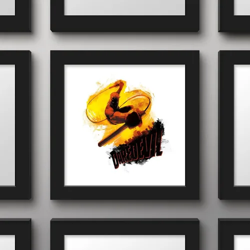 Miniatura 2 de Trends International Gallery Pops Marvel Comics Daredevil - Póster de pared con texto de habla del diablo, 12.00 x 12.00 pulgadas, versión de marco