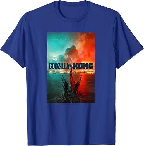 Miniatura 14 de Godzilla vs Kong - Camiseta oficial con póster, Negro