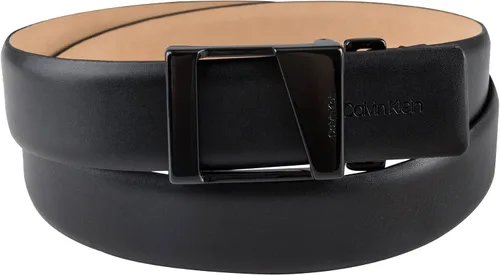 Miniatura 2 de Calvin Klein Cinturón de vestir para hombre, plateado