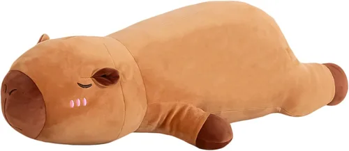 Miniatura 15 de FFxiong Peluche de zorro de 22 pulgadas, almohada grande y suave para el cuerpo, juguete de peluche Kawaii para niñas, regalos para niños, niñas