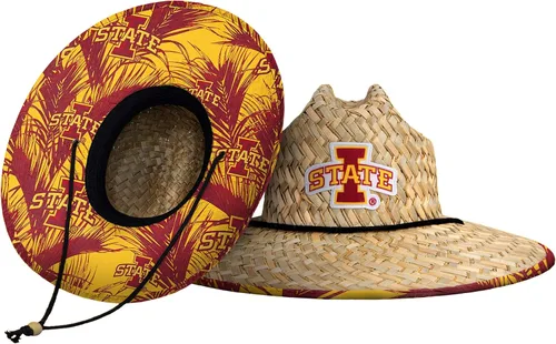 Miniatura 119 de FOCO - Sombrero de paja con logotipo de equipo universitario de NCAA y estampado floral para hombre TEAM LOGO