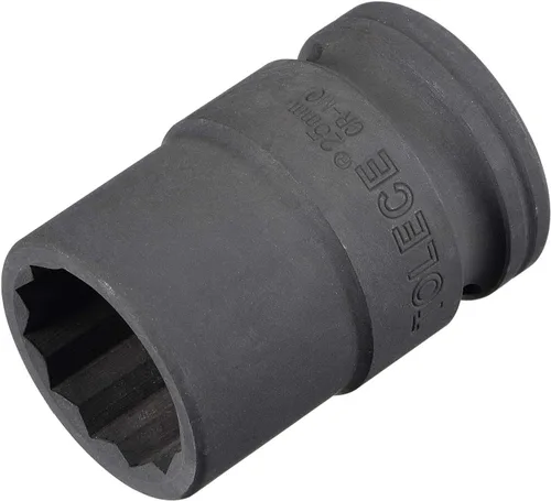 Miniatura 10 de uxcell 3/4-Inch Drive 0.945 in 12-Point Impact Socket, CR-MO Steel 2.205 in Longitud, Tamaños métricos estándar