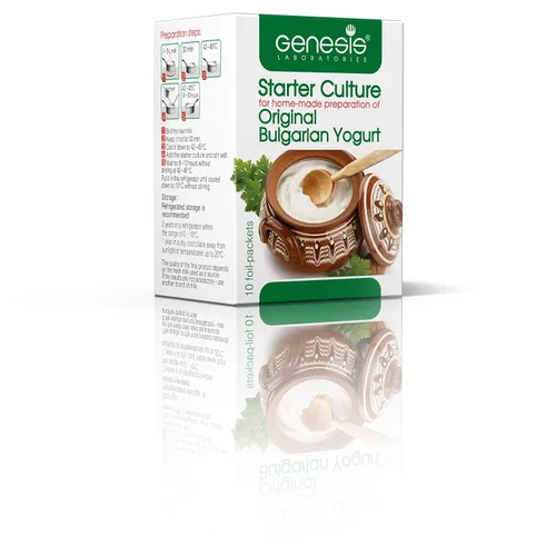 Iniciador de yogur búlgaro Cultura de yogur probiótico natural Iniciador de cultivo de yogur casero hasta 50 litros Lactobacillus bulgaricus 10