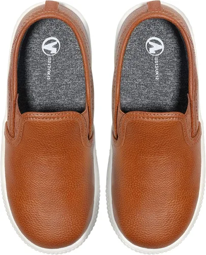 Miniatura 6 de HOMEHOT Zapatos deportivos de vestir casuales para niños, mocasines de piel sintética (niños pequeños, niños grandes, niños pequeños)