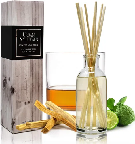 Miniatura 37 de Urban Naturals Amber & Lavender - Juego de difusor con varillas aromáticas Colección de aromaterapia (Awaken + Renew) Mind & Body Ambientador
