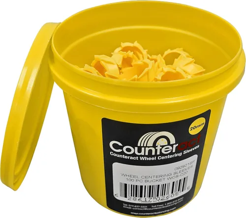 Miniatura 3 de Counteract Manguitos de centrado de rueda (1000PK + herramienta, 0.787 in)